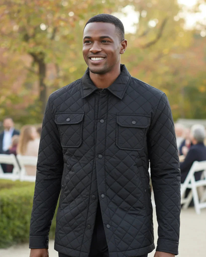 Burberry Men's Lightweight Jacket In Black Slim Fit Size