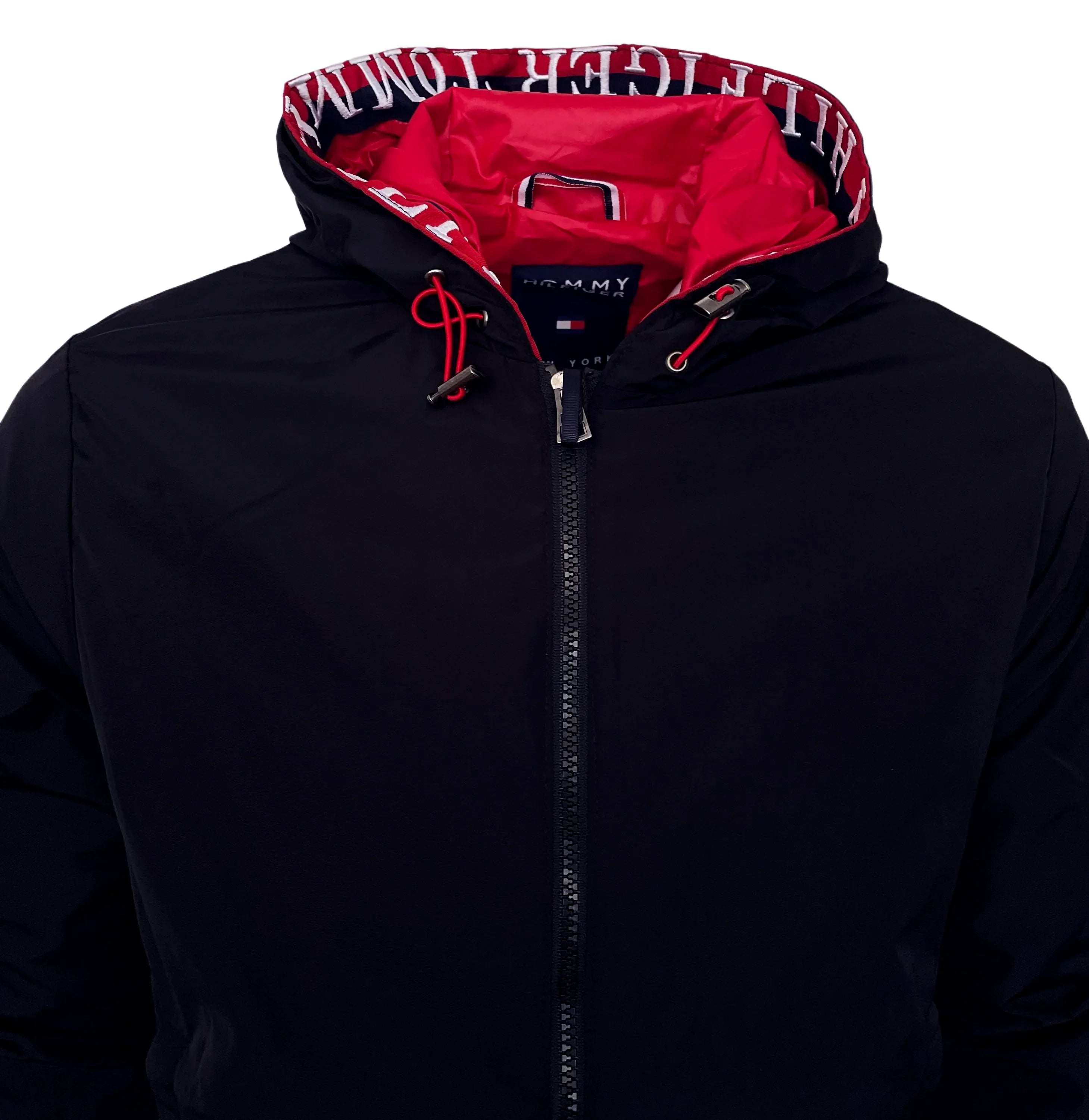 Tommy Hilfiger Hoodie Jacket In Navy